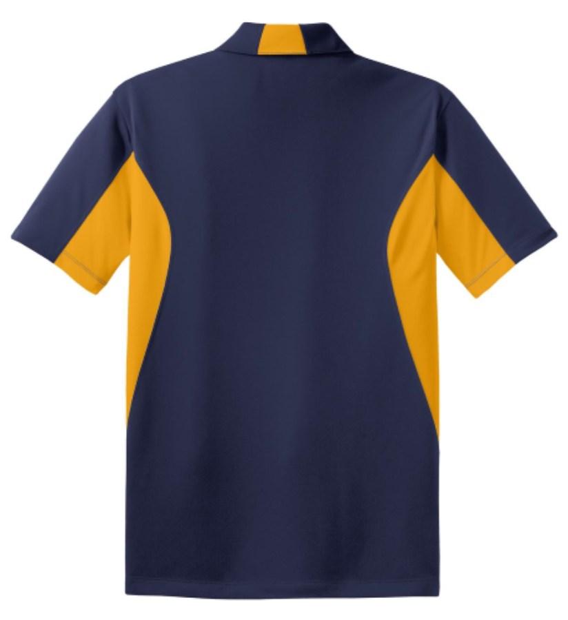 Sport-Tek Side Blocked Micropique Sport-Wick Polo Close Up Detail