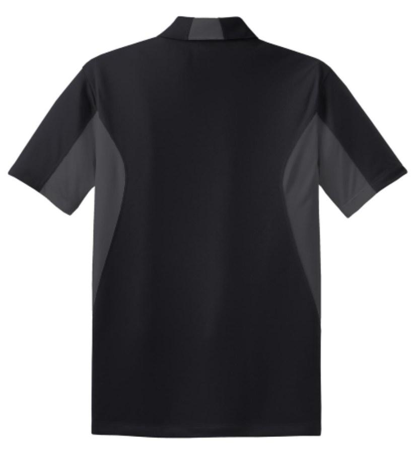 Sport-Tek Side Blocked Micropique Sport-Wick Polo Close Up Detail