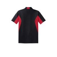 Sport-Tek Tall Side Blocked Micropique Sport-Wick Polo Feature Close-up