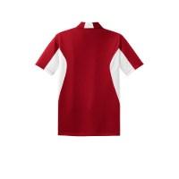 Sport-Tek Tall Side Blocked Micropique Sport-Wick Polo Feature Close-up