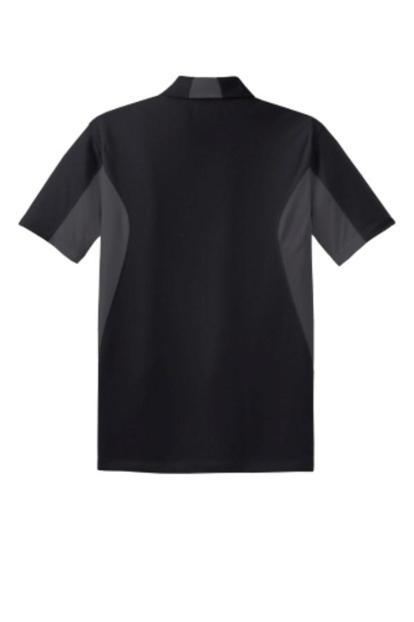 Sport-Tek Tall Side Blocked Micropique Sport-Wick Polo Close Up Detail