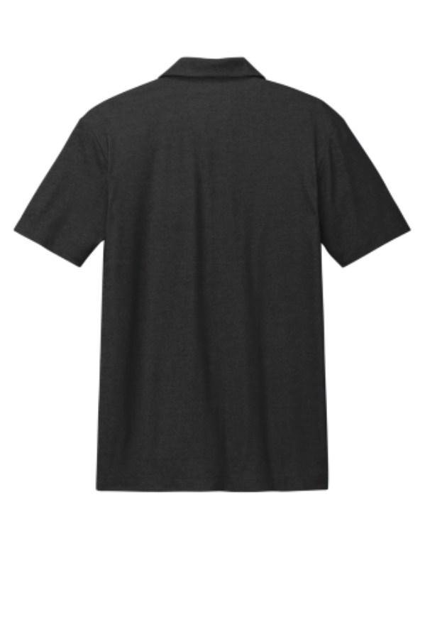 Port Authority Fine Pique Blend Polo Feature Close-up