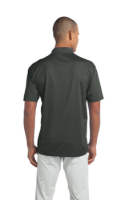 Port Authority Tall Silk Touch Performance Polo Feature Close-up