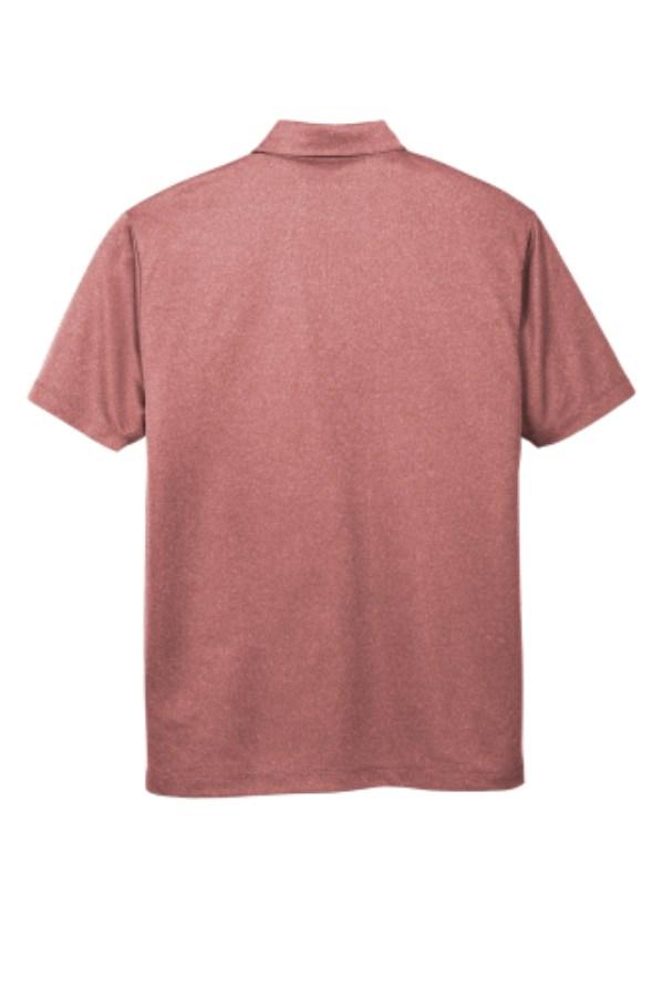 Port Authority Heathered Silk Touch Perf Polo Additional Angle