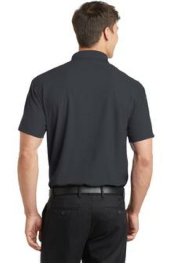 Port Authority Dry Zone Grid Polo Feature Close-up