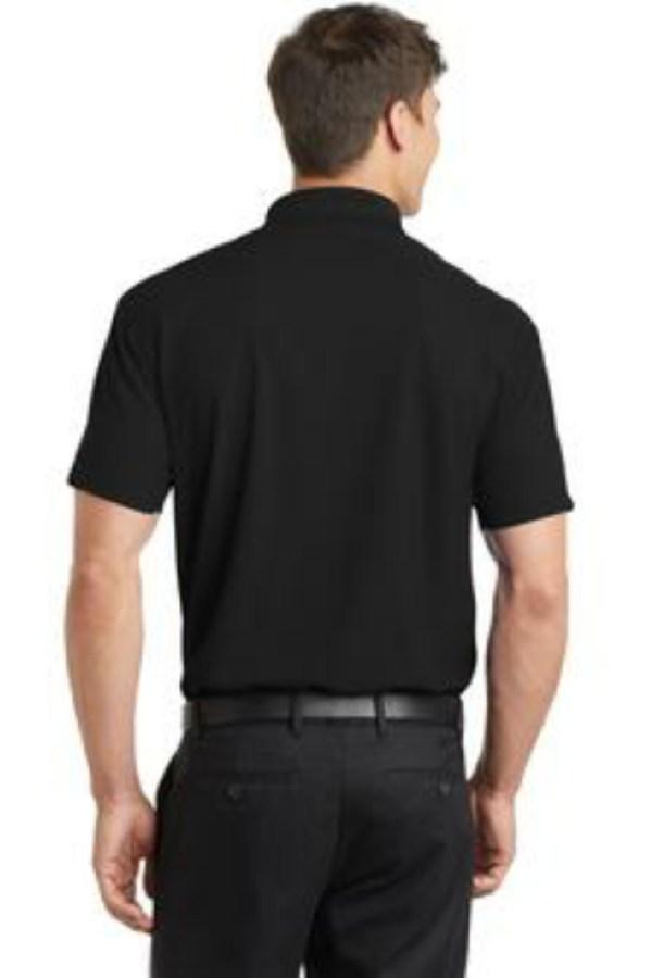 Port Authority Dry Zone Grid Polo Feature Close-up