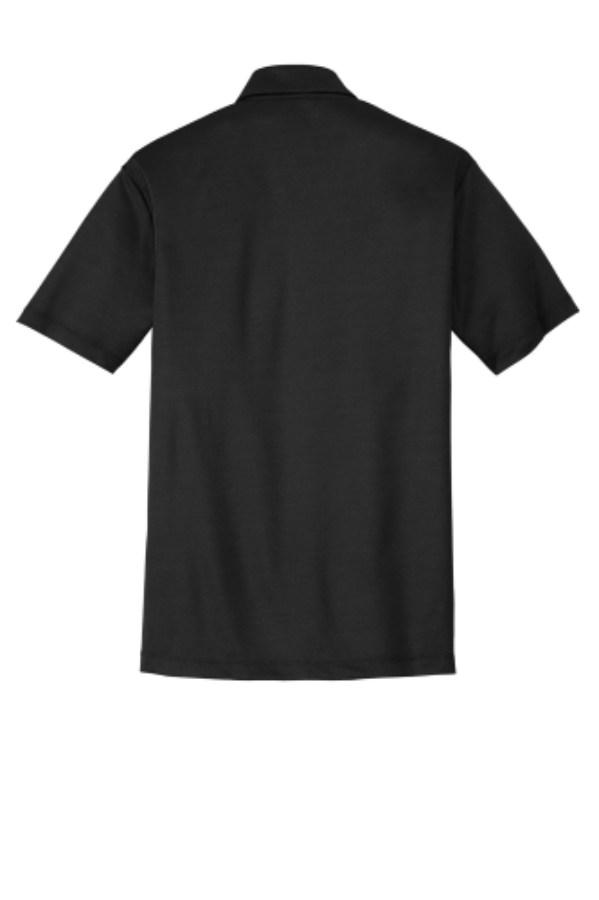 Port Authority Silk Touch Performance Polo Close Up Detail