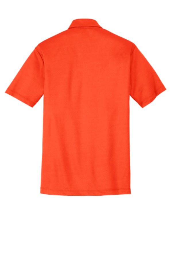 Port Authority Silk Touch Performance Polo Feature Close-up