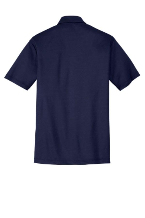Port Authority Silk Touch Performance Polo Feature Close-up