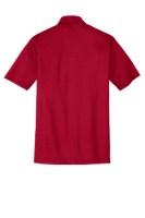 Port Authority Silk Touch Performance Polo Close Up Detail
