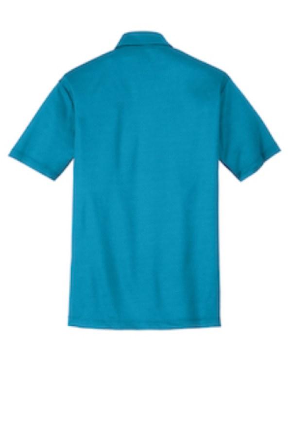 Port Authority Silk Touch Performance Polo Feature Close-up