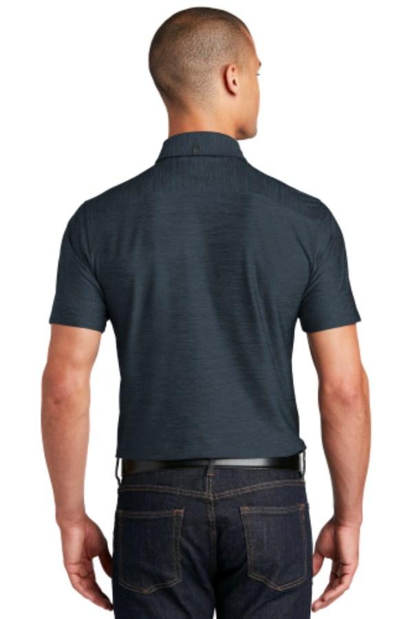 OGIO Slate Polo Feature Close-up