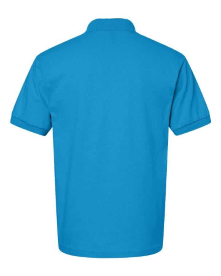Gildan DryBlend® Jersey Polo Feature Close-up
