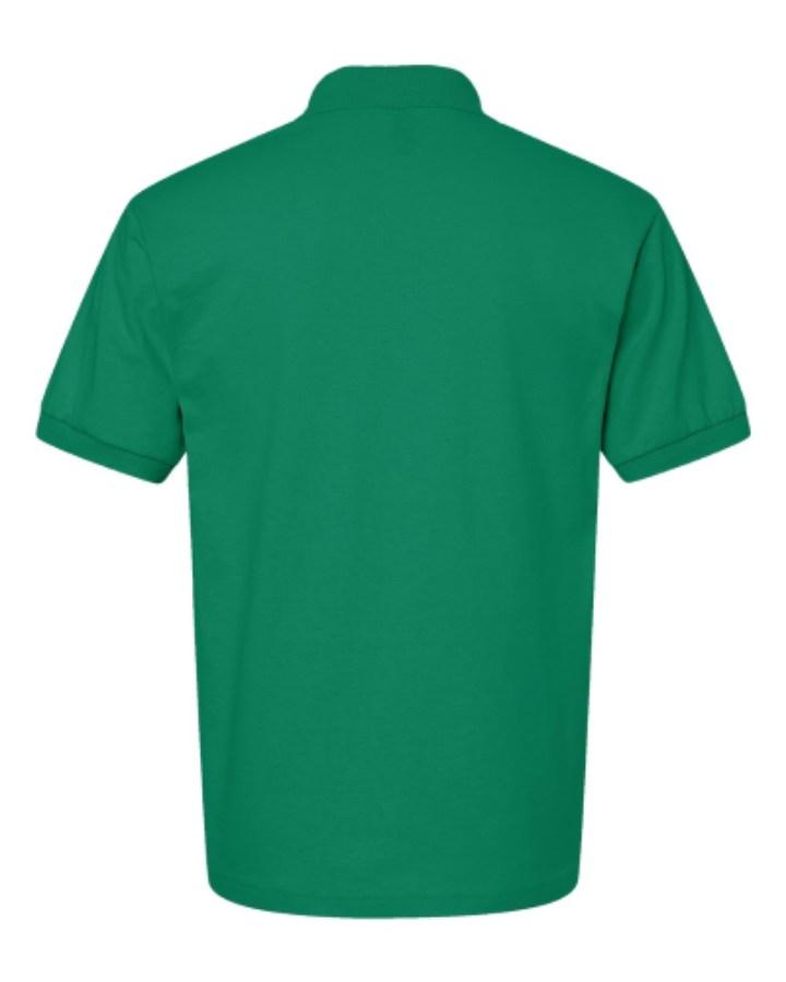 Gildan DryBlend® Jersey Polo Close Up Detail