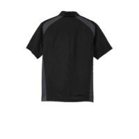 CornerStone Select Snag-Proof Two Way Colorblock PktPolo Perspective View