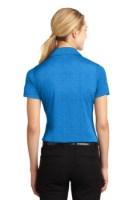 Sport-Tek Ladies Heather Contender Polo Feature Close-up