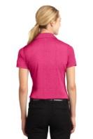 Sport-Tek Ladies Heather Contender Polo Close Up Detail