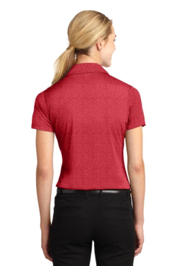 Sport-Tek Ladies Heather Contender Polo Alternate View