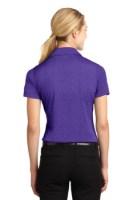 Sport-Tek Ladies Heather Contender Polo Feature Close-up