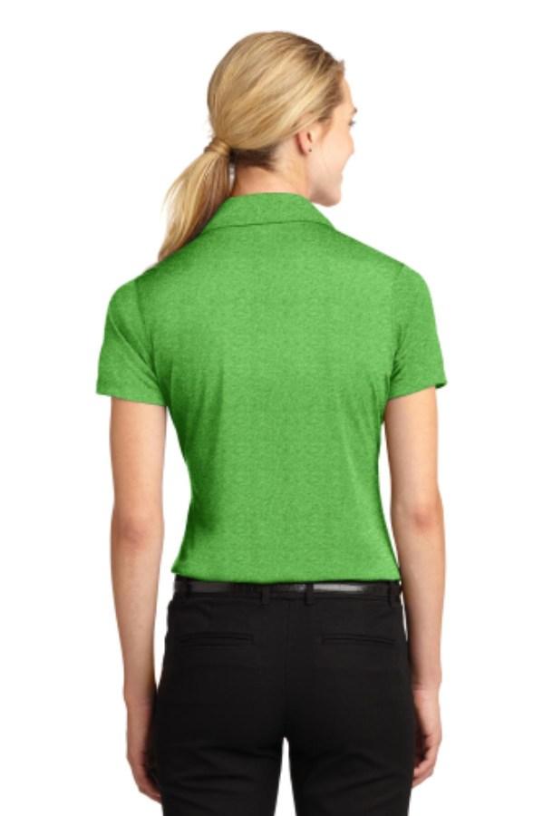 Sport-Tek Ladies Heather Contender Polo Additional Angle