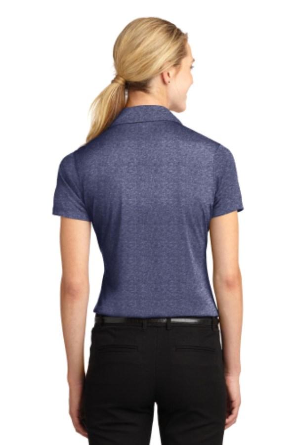 Sport-Tek Ladies Heather Contender Polo Alternate View