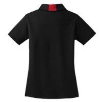 Sport-Tek Ladies Side Blocked Micropique Sport-Wick Polo Perspective View