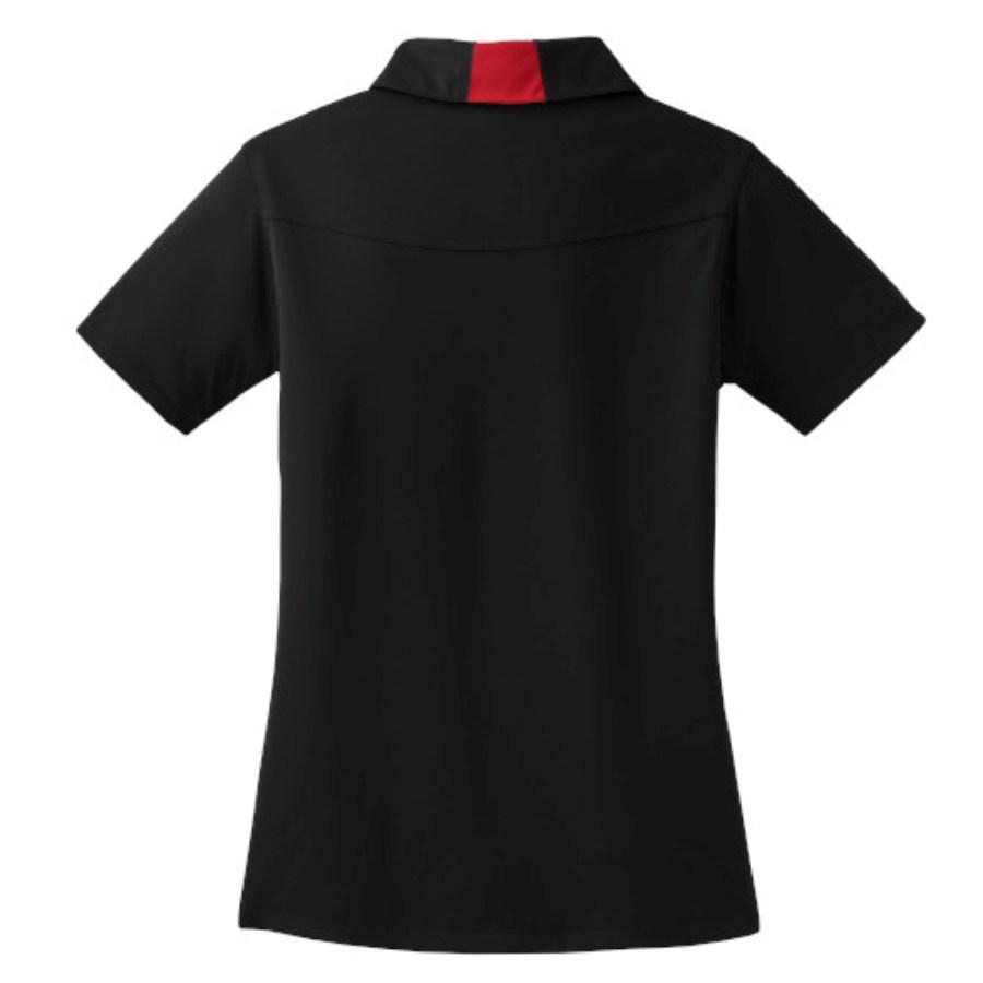 Sport-Tek Ladies Side Blocked Micropique Sport-Wick Polo Perspective View