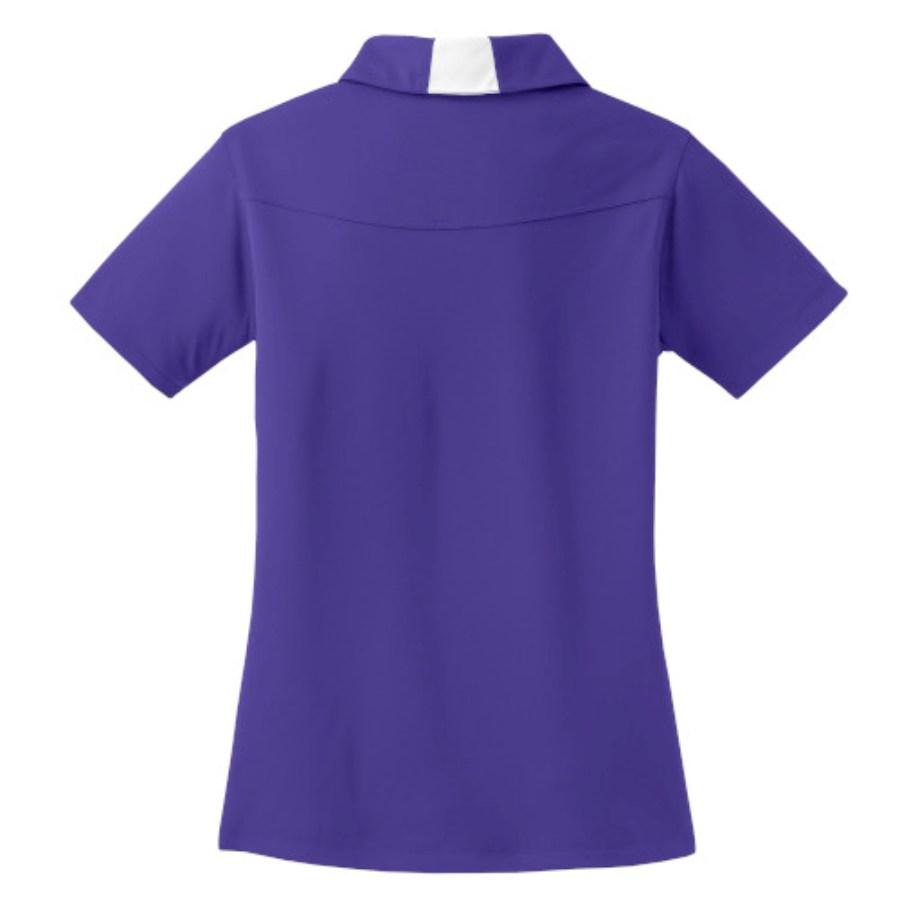 Sport-Tek Ladies Side Blocked Micropique Sport-Wick Polo Feature Close-up
