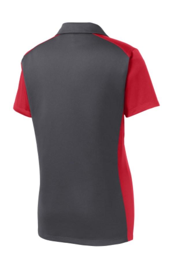 Sport-Tek Ladies Colorblock Micropique Sport-Wick Polo Additional Angle