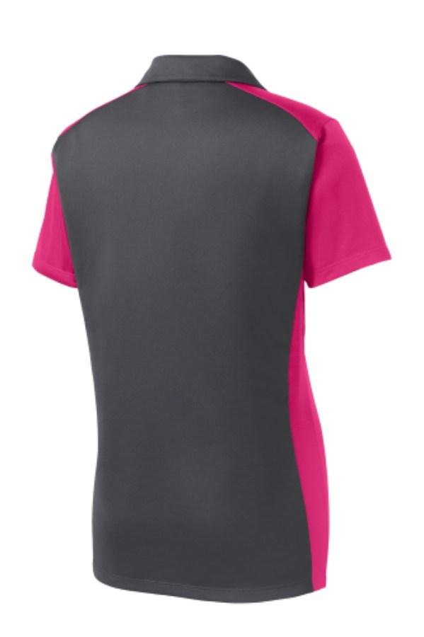 Sport-Tek Ladies Colorblock Micropique Sport-Wick Polo Alternate View