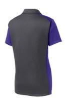 Sport-Tek Ladies Colorblock Micropique Sport-Wick Polo Perspective View