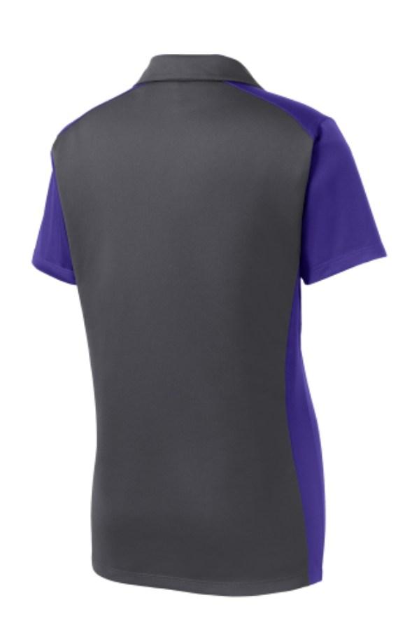 Sport-Tek Ladies Colorblock Micropique Sport-Wick Polo Perspective View