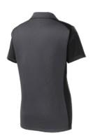 Sport-Tek Ladies Colorblock Micropique Sport-Wick Polo Feature Close-up