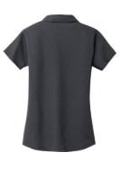 Port Authority Ladies Dry Zone Grid Polo Feature Close-up