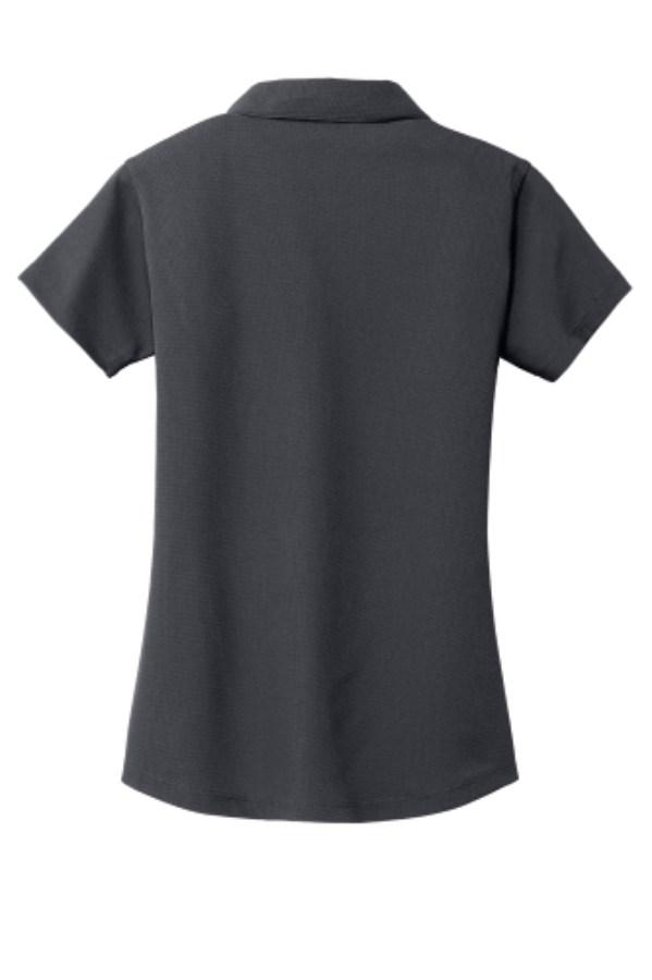 Port Authority Ladies Dry Zone Grid Polo Feature Close-up