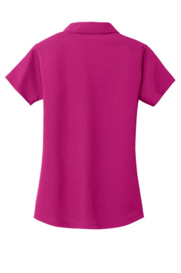 Port Authority Ladies Dry Zone Grid Polo Close Up Detail