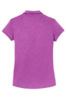 Port Authority Ladies Trace Heather Polo Feature Close-up