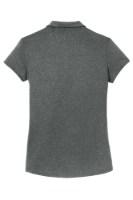 Port Authority Ladies Trace Heather Polo Close Up Detail