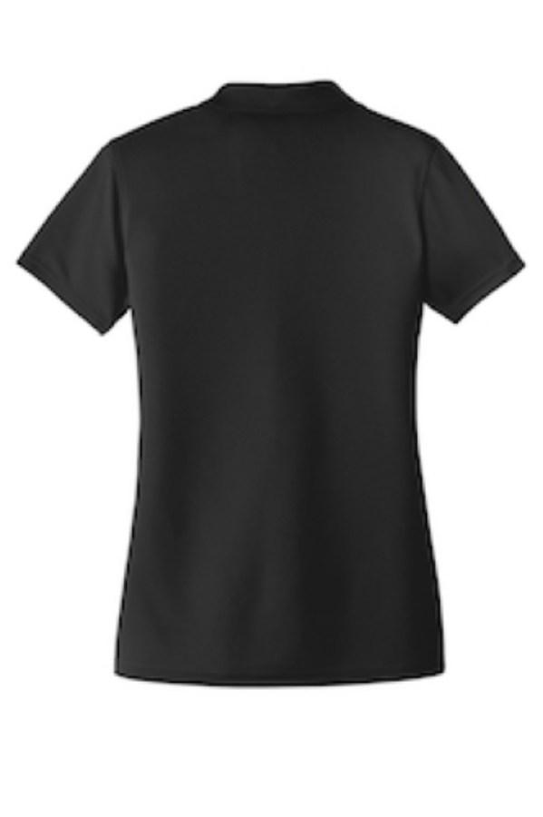 Port Authority Ladies Dry Zone UV Micro-Mesh Polo Feature Close-up