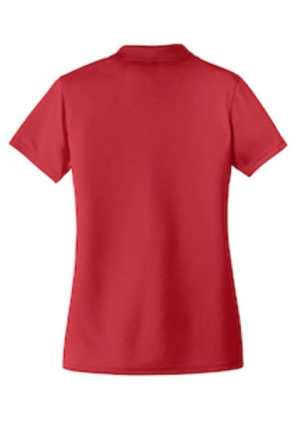 Port Authority Ladies Dry Zone UV Micro-Mesh Polo Close Up Detail