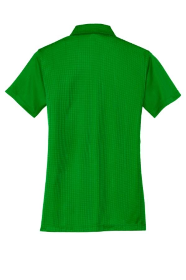 Port Authority Ladies Perf Fine Jacquard Polo Alternate View