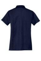 Port Authority Ladies Perf Fine Jacquard Polo Perspective View
