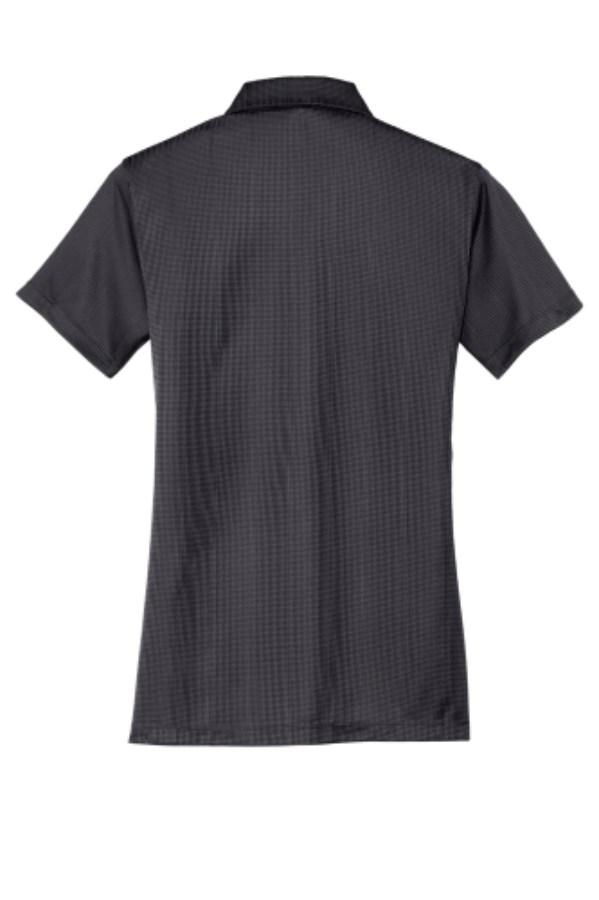Port Authority Ladies Perf Fine Jacquard Polo Additional Angle