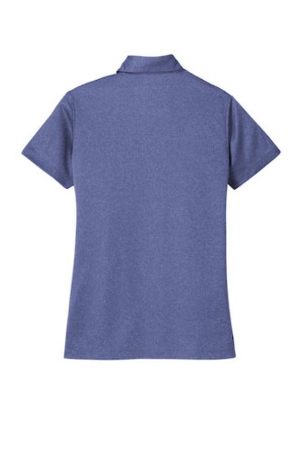 Port Authority Women's Heathered Silk Touch Performance Polo Additional Angle