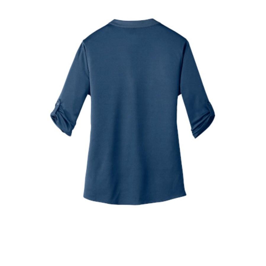 OGIO Crush Henley Feature Close-up