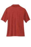 Mercer+Mettle Women's Stretch Jersey Polo Close Up Detail