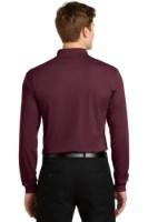 Sport-Tek Long Sleeve Micropique Sport-Wick Polo Additional Angle
