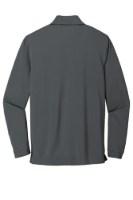 Port Authority Dry Zone UV Micro-Mesh Long Sleeve Polo Close Up Detail