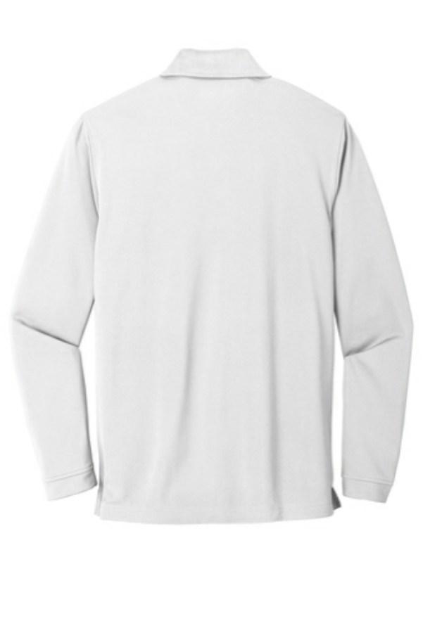 Port Authority Dry Zone UV Micro-Mesh Long Sleeve Polo Additional Angle