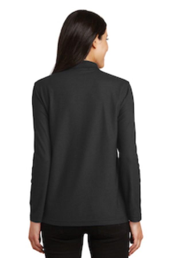 Port Authority Ladies Silk Touch Long Sleeve Polo Additional view